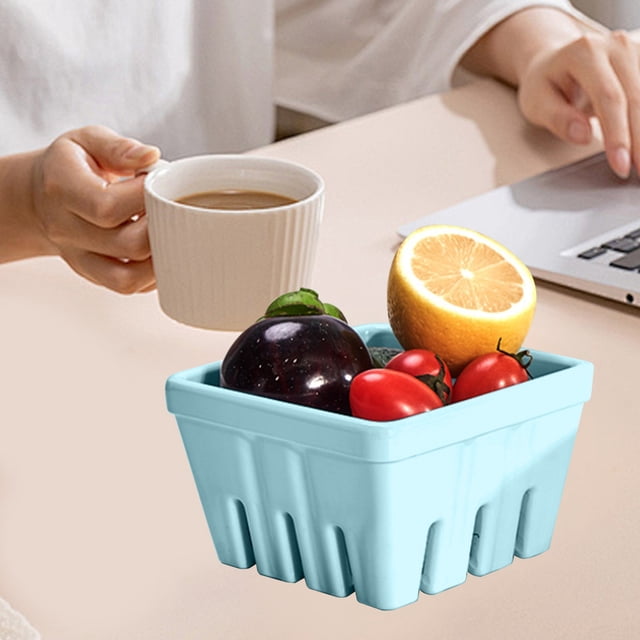 Fwttom Thickened Water Fruit Basket Delicious Food Fruit Basket