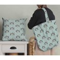 thumbnail image 5 of Soimoi Green Rayon Fabric Feather & Elk Mount Face Print Fabric by Yard 42 Inch Wide, 5 of 5