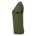 thumbnail image 3 of Women’s Fine Jersey Tee, XL, Slate, 3 of 4