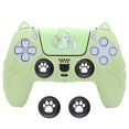 thumbnail image 1 of Coque de Protection en Silicone pour Manette PS5, Étui de Protection pour Manette avec Oreilles de Chat Mignonnes et Capuchon de Joystick, 1 of 6
