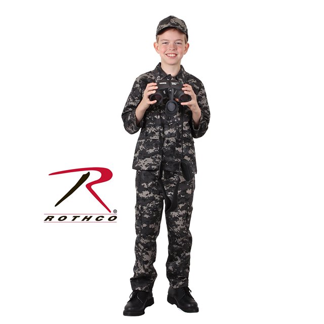 Rothco Kids Digital Camo BDU Pants - Subdued Urban Digital Camo, Medium