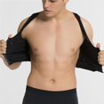 thumbnail image 4 of Baohd Men Chest Shape Vests Male Control Breast Gynecomastia Professional Tank Top Correct Corset Compressing Compression No.2, 4 of 8