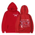 thumbnail image 5 of FAOWME Sweat à Capuche Décontracté pour Garçons et Filles Imprimé Mignon Manches Longues Rouge 3-4 Ans, 5 of 5