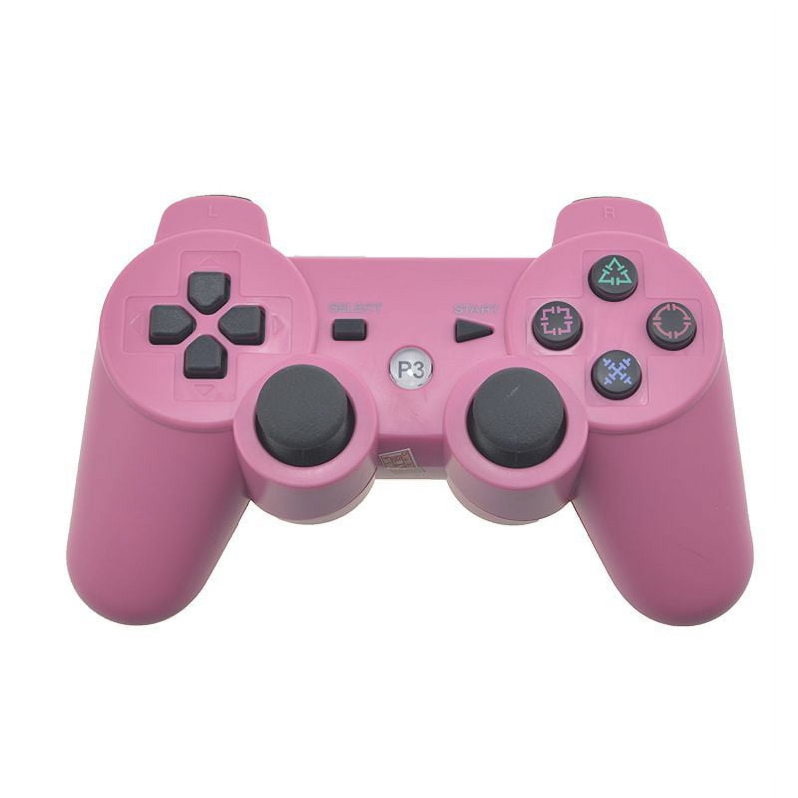 Peggybuy Wireless Game Handle Bluetooth-compatible Gamepad Joystick Controllers for PS3