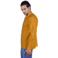 thumbnail image 4 of Atasi Chemise Henley Indienne pour Homme à Manches Longues, Décontractée, Col Mandarin, Courte Kurta, 4 of 7