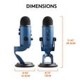 thumbnail image 3 of Blue Yeti Micro USB pour PC - Midnight Blue, 3 of 8