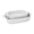 thumbnail image 4 of HENCKELS Ceramic 8 Piece Bakeware Set, White, 4 of 11