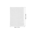 thumbnail image 2 of HAMPPLIES 20Pcs Heavy Duty White Sand Bags for Flooding and Construction Reusable Polypropylene Material, 2 of 8