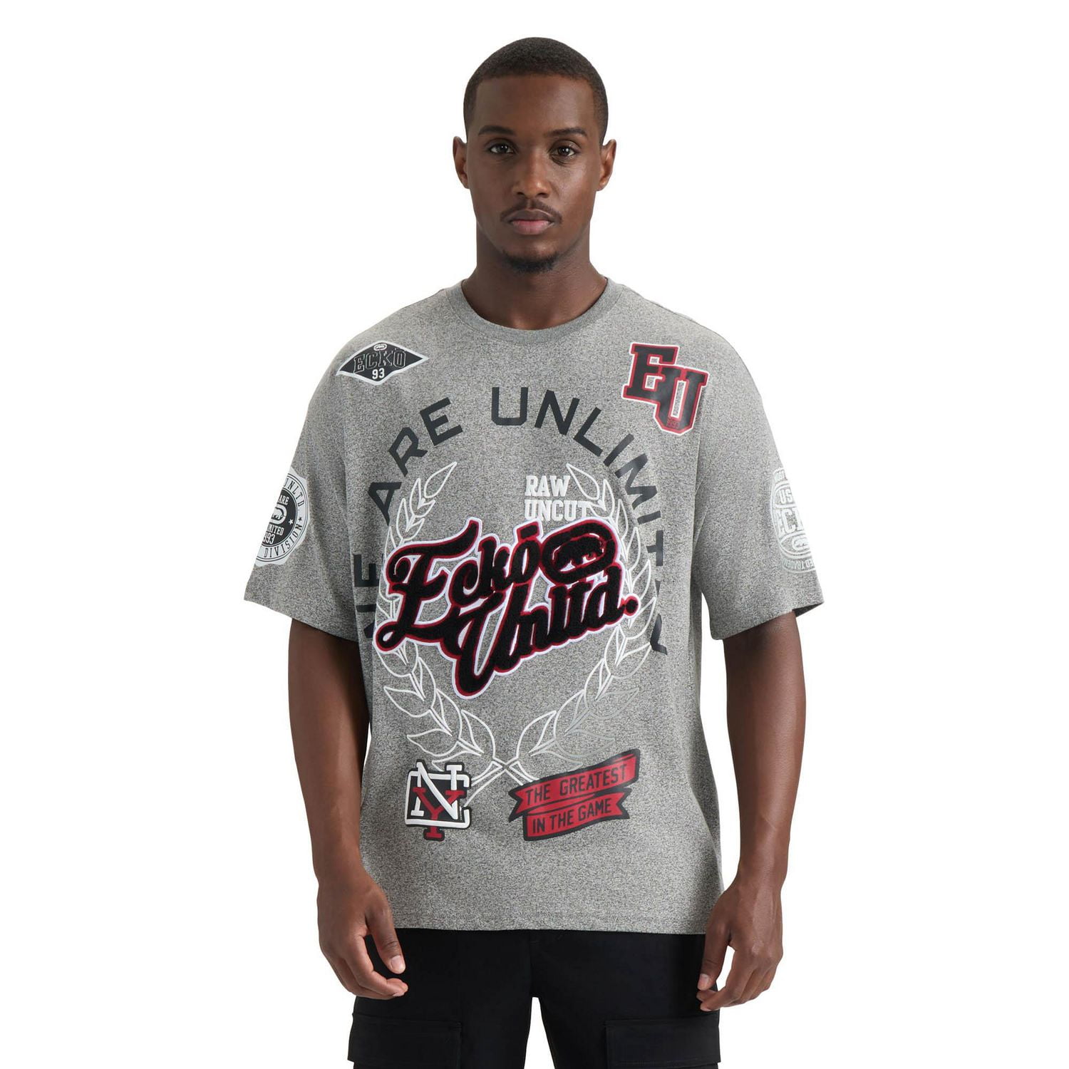 Ecko Men’s The Goat Two Oversized Short Sleeve Knit