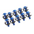 thumbnail image 1 of fastboy 10 Pieces Motorcycle Bolts Set Aluminum Alloy Universal Motorbike Screws Nuts Body Modification Replacement Maintenance Blue, 1 of 8