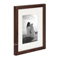 thumbnail image 3 of DesignOvation Gallery Wood Picture Frame (Set of 4), 8" x 10", Walnut Brown, 3 of 6