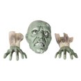 thumbnail image 1 of Ensemble d'Ornements de Griffes Squelette Trois Pièces et Décorations Halloween Décor à la Maison, 1 of 3