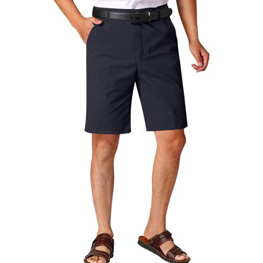 ohmzyzo Shorts de Golf pour Hommes 7 Pouces Légers Séchage Rapide Extensibles Shorts de Travail Décontractés devant Plat Shorts de Golf pour Hommes
