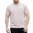 thumbnail image 2 of RKSTN Chemises pour Hommes Été Chemise à Manches Courtes pour Homme Décontractée Col Rond pour Homme Couleur Unie Style Mince Haut/chemise à Manches Courtes Col Rond Chemises pour Hommes, 2 of 5