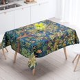 thumbnail image 1 of Vintage Floral Tablecloth Original Design Tree Table Cloth for Rectangle Tables Wipeable Polyester Fabric Table Cover, 60""x120"", 1 of 1