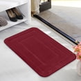 thumbnail image 4 of Kitchen Mats for Floor Bathroom Wool Carpet Floor Mat, Absorbent Anti Slip Mat, Kitchen Floor Mat, Machine Washable, Suitable for Bathtub and Shower Bath Mats for Bathroom Floor, 4 of 7