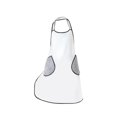 thumbnail image 1 of DOLITY Cooking Apron, Baking Apron, Water Oil Apron, Gardening Apron, Apron White, 1 of 9