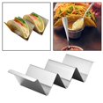 thumbnail image 3 of DOLITY Stainless Steel Taco Holder Stand Server for Mexican Pancakes Tortillas, Kitchen E, 3 of 9