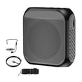 thumbnail image 4 of Voice Amplifier 2200mAh Megaphone Speaker Personal Voice Amplifier for Classroom Black, 4 of 9