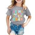 thumbnail image 1 of TZEWGL Short Sleeve Graphic Prints Crew Neck T-Shirts For Newborn Clothes For Infnants size 12-13T, 1 of 4