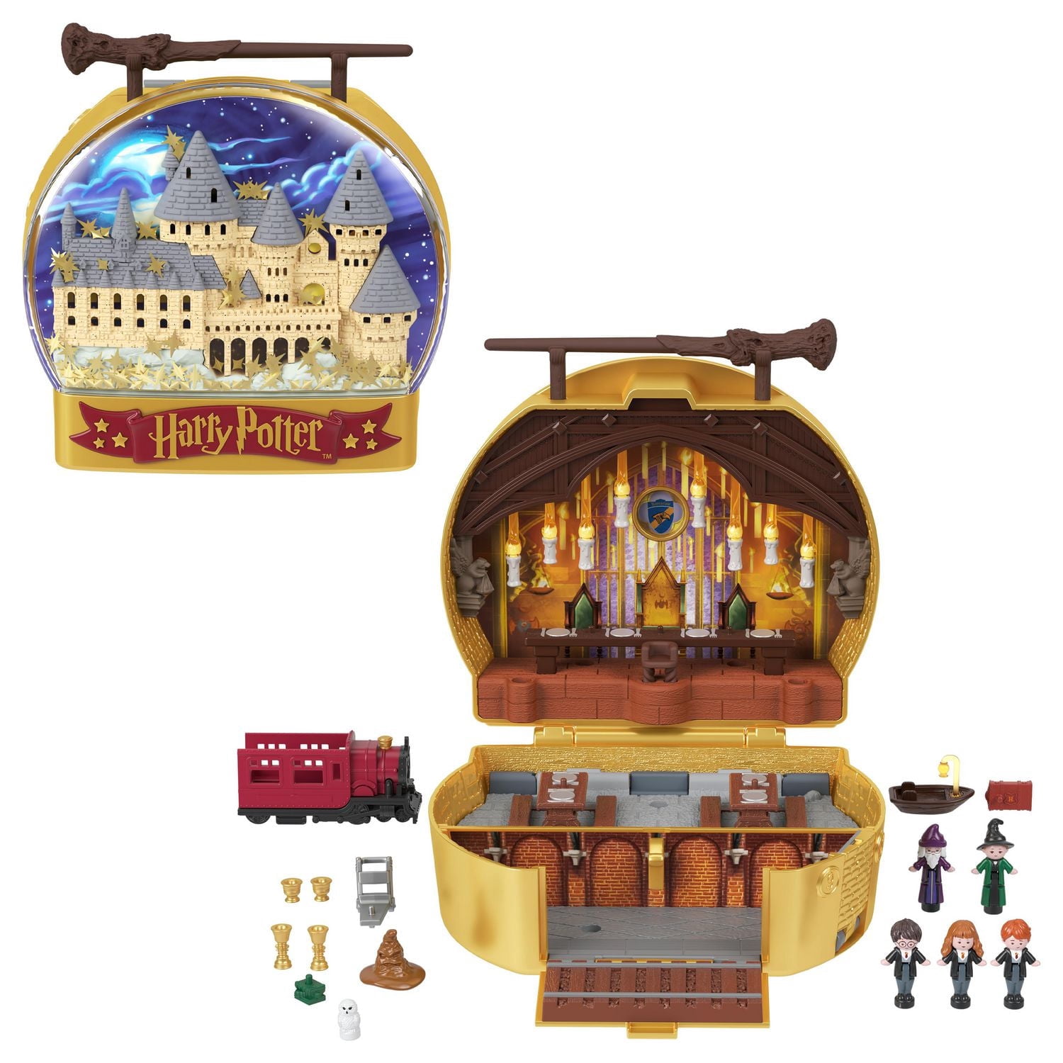 Polly Pocket Dolls and Playset, Collector Harry Potter Compact