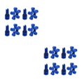 thumbnail image 4 of mmirethe 4pcs/set Efficient Performance Motorcycle Fixed Screws For High Torsion And Stress Resistance blue 2Set, 4 of 6
