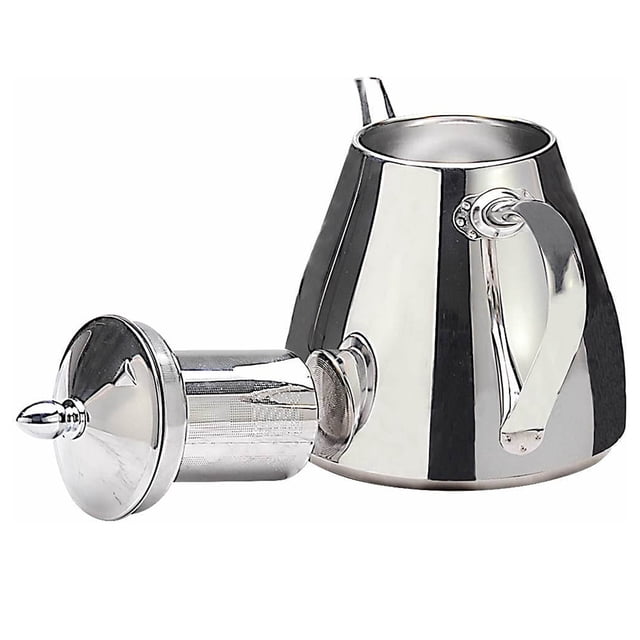 SANQIAHOME Stainless Steel Teapot with Infuser 1500ml