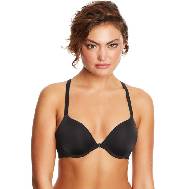 Maidenform Womens One Fabulous Fit 2.0 Modern Demi Racerback Underwire Bra, 34D