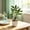 Green Size B Z2, variant on ZZkhGO Artificial Bonsai Tree, Plastic Green Potted for Indoor Decor, Fake Riches Tree Ornament with Miniature Leaves for Home Office Shelf, Green