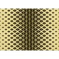 thumbnail image 1 of Ahgly Company Tapis d'Intérieur Lavables en Machine Rectangulaire Transitionnels Boulangers Bruns, 4' x 6', 1 of 7
