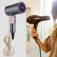 thumbnail image 4 of RKSTN dryer holder Suction Cup Lazy Hair Dryer Bracket Wall Mounted Bathroom Non Perforated Storage Rack Multifunctional Wall Storage Rack office supplies, 4 of 4