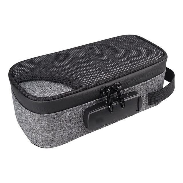 tamizeot Makeup Bag Storage Bag For Men/Women Lockable Beauty Case Makeup Bag Storage B