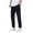 Dark Blue, variant on Mens Casual Daily Outdoor Beach Loose Lightweight Breathable Pants