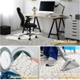 thumbnail image 2 of Office Chair Mat for Hardwood & Tile Floor,Boho Moroccan 60"x48" Computer Chair Mat for Rolling Chairs Carpet, Under Desk Non Slip Gaming Rug, Low-Pile Rubber Backing Large Protector Mat, 2 of 4