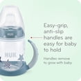 thumbnail image 3 of NUK Learner Cup, 10oz, 1 Pack, 9+ Months, Blue, 3 of 5