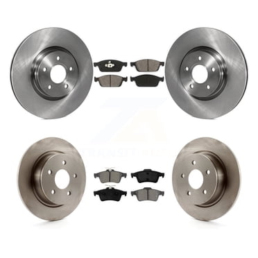 Transit Auto Kit de Rotors de Frein à Disque avant Arrière et Plaquettes Semi-Métalliques pour Voiture Ford Escape Connect K8S-101355