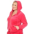 thumbnail image 4 of White Mark Ensemble de Survêtement en Velours pour Femmes, 2 Pcs, 4 of 6