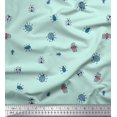 thumbnail image 1 of Soimoi Cotton Poplin Fabric Moth & Light Bug Insects Print Sewing Fabric Yard 42 Inch Wide, 1 of 4