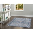 thumbnail image 4 of Tapis Emerald Morris rouge & ivoire de 5 pi x 7 pi, 4 of 7