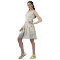 thumbnail image 4 of Moomaya Robe en Dentelle Style Vintage pour Femmes, Robe Courte d'Été Décontractée en Coton Imprimé, 4 of 4