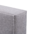 thumbnail image 2 of CorLiving Bellevue Adult Twin Upholstered Bed Frame with Wide-Rectangle Tufted Headboard and Slats - No Box Spring Required, 2 of 9