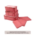 thumbnail image 3 of Fridja 6Pcs Compression Packing Cubes for Travel, Luggage Organizer Bags, Zipper Packing Cubes for Suitcases, 3 of 5