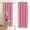 Pink, variant on 106x137cm Room Darkening Blackout Curtains - Thermal Insulating Window Panels - Set of 1