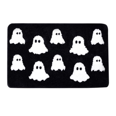 Door Mats Outdoor,Door Mats Indoor Halloween Imitation Floor Mats Living Room Bedroom Decorative Mats Bathroom Absorbent Non-Slip Easy to Care Door Mats Halloween Door Mat,Indoor Door Mat