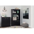 thumbnail image 3 of South Shore Vito Small 2-Door Storage Cabinet, in Pure Black, 3 of 11