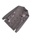 thumbnail image 2 of Thinsony Polyester Middle-Aged And Elderly Sweater Warm And Comfortable To Wear Exquisite Workmanship khaki 1Set, 2 of 6
