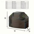 thumbnail image 2 of HLONK Heavy-Duty Waterproof Grill Cover - Windproof  UV Protected  Freeze & snow-resistant Outdoor BBQ Grill Protector with Drawstring Closure  All-Weatherproof Polyester Fabric for Patio, 2 of 2