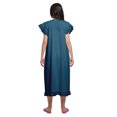 thumbnail image 4 of Moomaya Robe de Nuit d'Allaitement à Col Rond Uni pour Femmes en Coton, 4 of 6