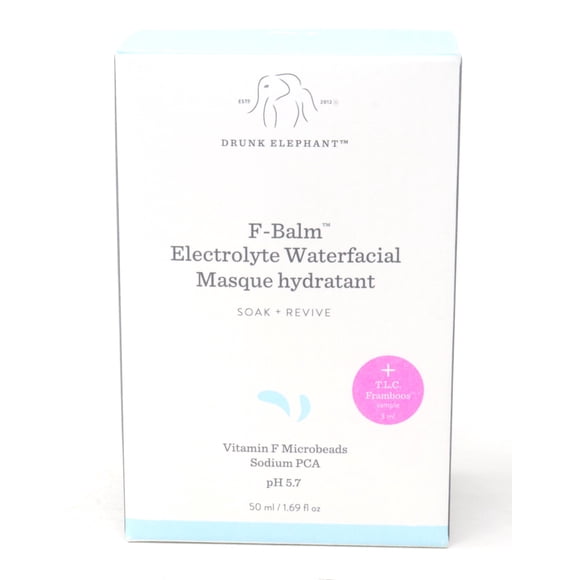 F-Balm Electrolyte Waterfacial Hydrating Mask by Drunk Elephant for Women - 1.69 oz Mask