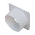 thumbnail image 4 of 4\" 6\" 8\" Mobile Air Conditioner Exhaust Pipe Joint Abs Air Pipe Flange Interface, 4 of 8